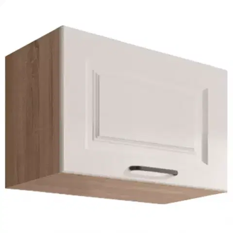 Kuchynské skrinky visiace Kuchynská skrinka Smart  35g Sonoma/Biely Mat