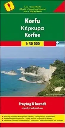 Do auta Korfu automapa 1:50 000