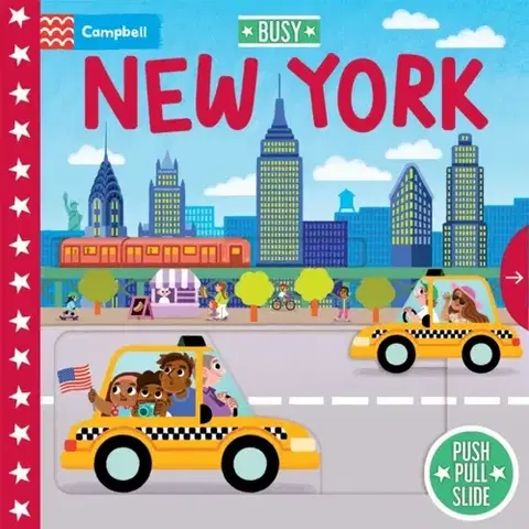 Leporelá, krabičky, puzzle knihy Busy New York - Campbell Books
