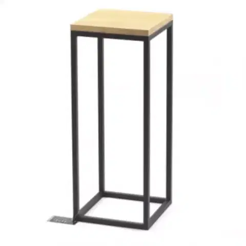 Záhrada Stojan na kvety Tavolo čierny 60x23,5