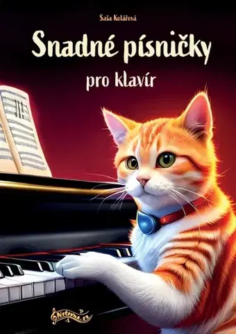 Hudba - noty, spevníky, príručky Snadné písničky pro klavír - Saša Kolářová