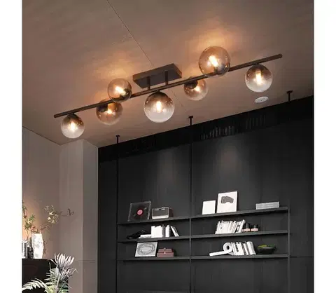 Svietidlá BRILAGI - LED Prisadený luster MILLA 7xG9/3W/230V hnedá/dymová hnedá 7010-7CC