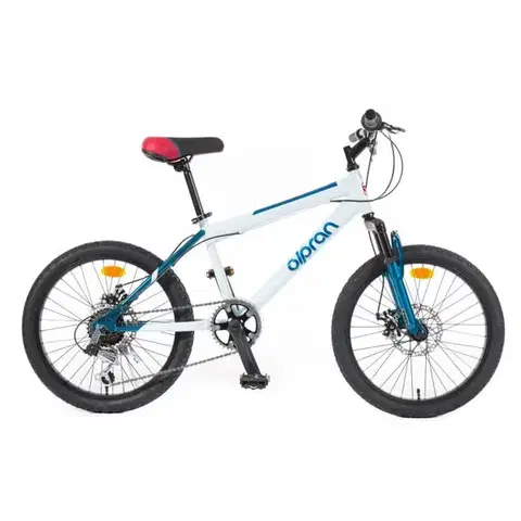 Bicykle Odľahčený detský bicykel Olpran Agilis Disc 20" - model 2026 • 125-145 cm • 12,4 kg šedá/tmavo modrá - 13" (125-145 cm)