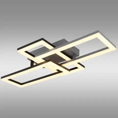 Moderné lampy do obývačky Luster 67328-24oc Grey Led 24W Pl3