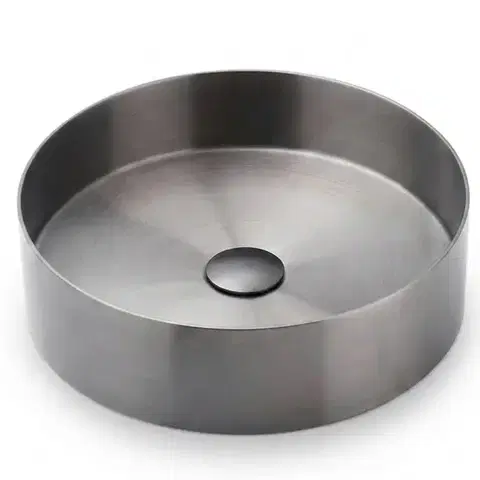 Umývadlá Umývadlo na dosku Iron Round chróm