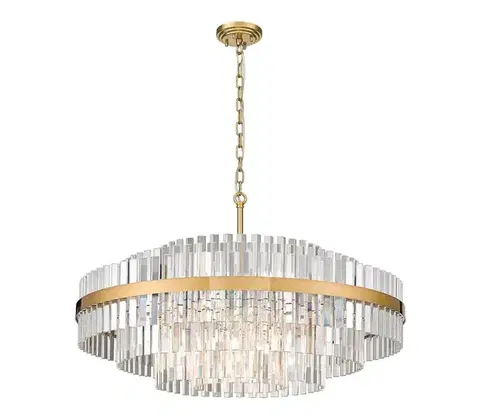 Svietidlá Zuma Line P0567-16A-2GAC - Luster na reťazi CONSTANTINOPLE 16xG9/28W/230V zlatá P0567-16A-2GAC