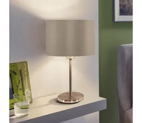 Lampy Eglo 31629 - Stolná lampa MASERLO 1xE27/60W/230V 31629