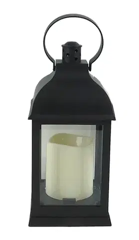Svietniky MAKRO - Lampáš čierny