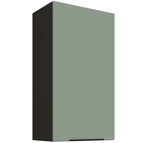 Kuchynské skrinky visiace Kuchynská skrinka Aria-SA/BL anti fingerprint 50G-90 1F