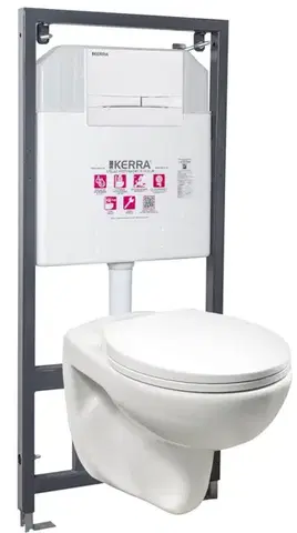 Záchody KERRA - Inštalačný set WC Doris/Adriatic WH 5907548117946