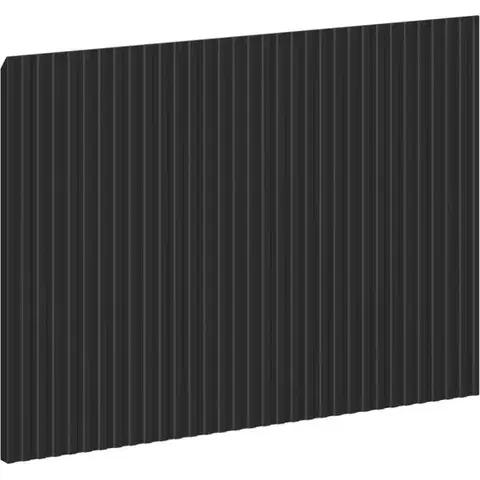 Kúpeľňový nábytok MEXEN - Rivel čelo pre kúpeľňovú skrinku reliéf 70 x 43,5, čierna mat 91A20-0700-470-1-71