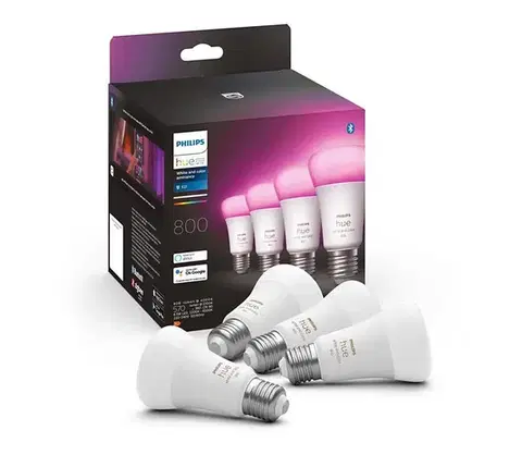 LED osvetlenie SADA 4x LED Stmievateľná žiarovka Philips Hue WACA E27/6,5W/230V 2000-6500K 871951432840200