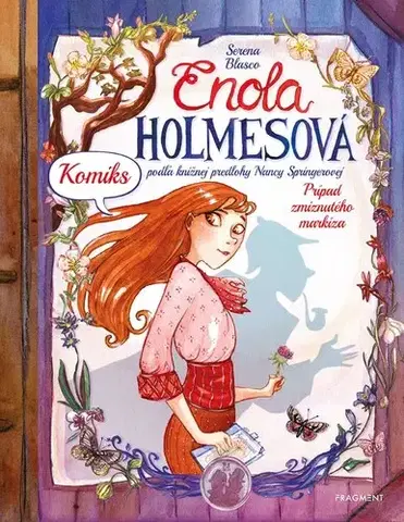 Dobrodružstvo, napätie, western Enola Holmesová: Prípad zmiznutého markíza - KOMIKS - Serena Blasco,Jana Števlíková