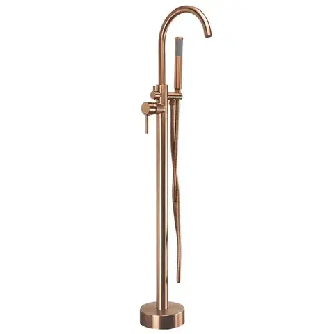 Kúpeľňové batérie REA - Voľne stojaca batéria Lungo brush copper REA-B7495