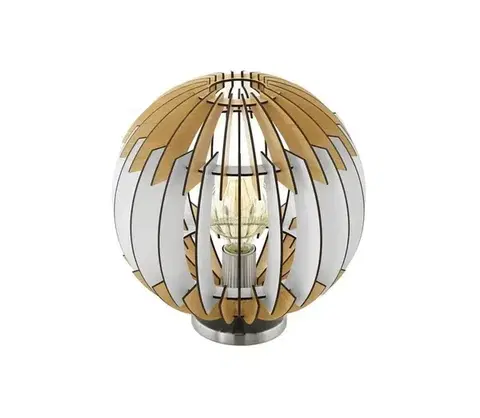 Lampy Eglo 32848 - Stolová lampa OLMERO 1xE27/60W/230V 32848