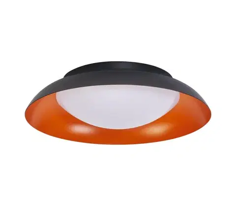Svietidlá Osram - LED stmievateľné stropné svietidlo ORBIS PLATE LED/19W/230V pr.31cm oranžová/čierna 4099854449888