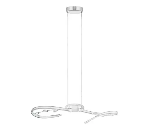 Svietidlá Eglo 97488 - LED krištáľový luster na lane VALLEMARE 1 2xLED/8W/230V 97488