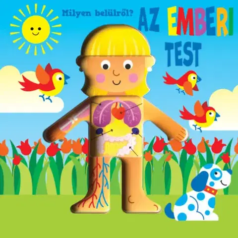 Leporelá, krabičky, puzzle knihy Milyen belülről - Az emberi test