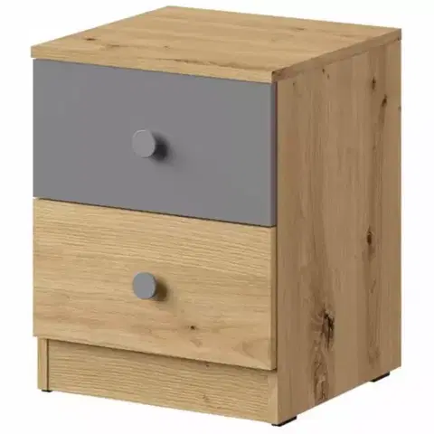 Všetky produkty Nočný stolík Nero 09 Šedá Mat
