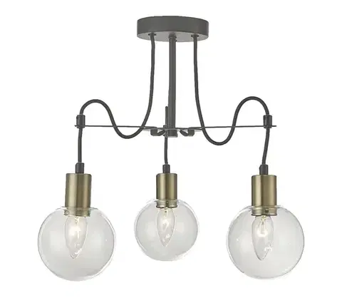 Svietidlá LUXERA  - Luster na lanku ABRAZO 3xE14/40W/230V 