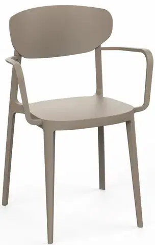 Jedálenské zostavy Jedálenská stolička MARE ARMCHAIR Rojaplast