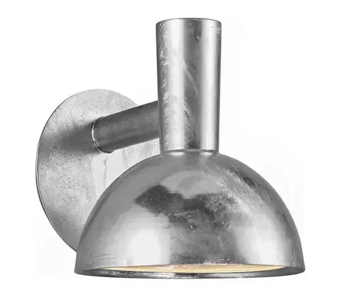 Svietidlá Nordlux - Vonkajšie nástenné svietidlo ARKI 1xE27/20W/230V IP54 strieborná 75181031