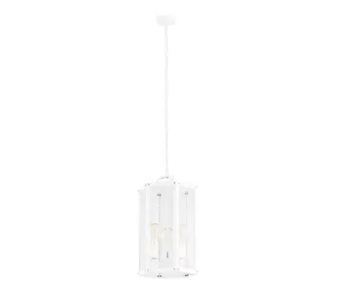 Svietidlá Argon 1251 - Luster na reťazi BODRUM 3xE27/15W/230V biela 1251