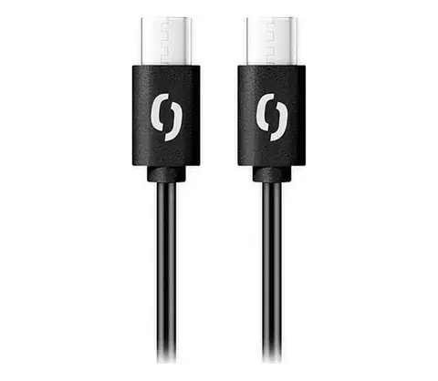 Predlžovacie káble Aligator DATKP58 - USB kábel USB-C / USB-C 65 W Power Delivery 2,5 m čierna DATKP58