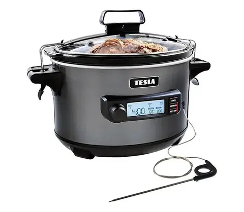 Predlžovacie káble TESLA Electronics SlowCook - Pomalý hrniec 5,6 l 290W/230V SLCKS900PBR