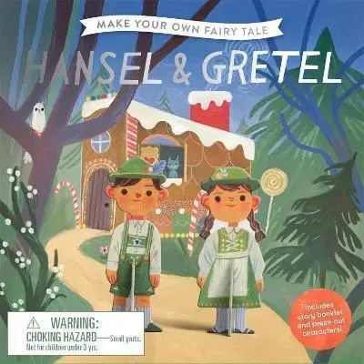 3D, magnetické, priestorové knihy Make Your Own Fairy Tale: Hansel & Gretel