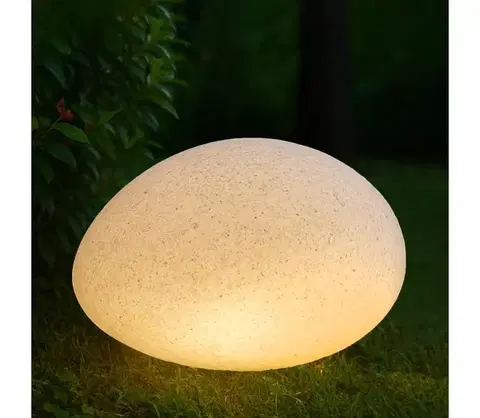 Záhradné lampy  Dekoratívne vonkajšie svietidlo LUMISTONE 1xE27/15W/230V IP65 priemer 38 cm LO-1.2/L