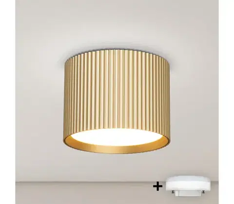 Svietidlá BRILAGI - LED RGB stmievateľné bodové svietidlo STRIPY 1xGX53/14W/230V Wi-Fi Tuya zlaté BG2841+IM1490