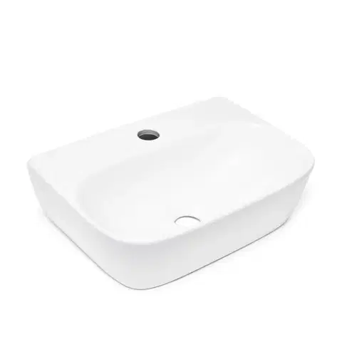Umývadlá Umývadlo SAT Brevis 43x30 cm bez prepadu SATBRE4330R SATBRE4330R
