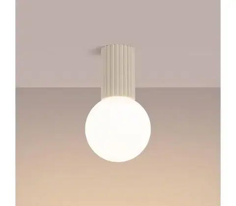 Svietidlá  SL.1718 - Kúpeľňové stropné svietidlo HALO 1xG9/8W/230V IP44 krémová SL.1718