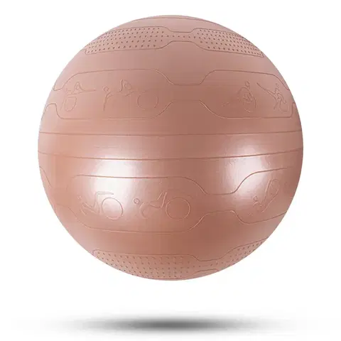 Gymnastické lopty Gymnastický míč inSPORTline Stretch Ball 55 cm mocha mousse