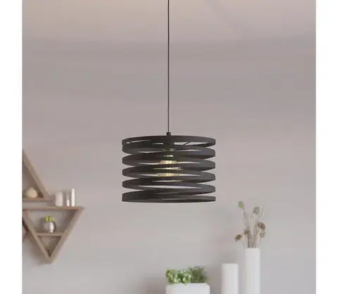 Svietidlá Eglo 99345 - Luster na lanku CREMELLA 1xE27/40W/230V 99345