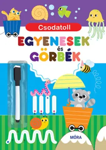 Pre predškolákov Csodatoll - Egyenesek és görbék