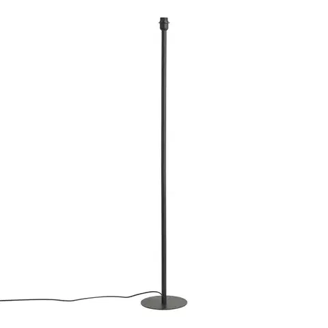Stojace lampy Stojaca lampa čierna bez tienidla - Simplo