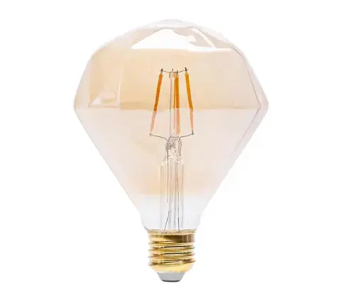 Žiarovky  B.V. LED Žiarovka FILAMENT E27/4W/230V 1800K diamant -  B10101HA2