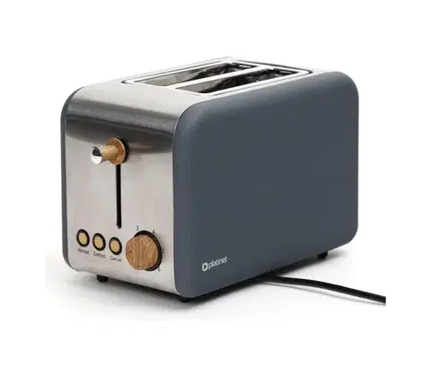 Predlžovacie káble  Hriankovač s dvoma otvormi 900W/230V nerez/šedá PETVWGR