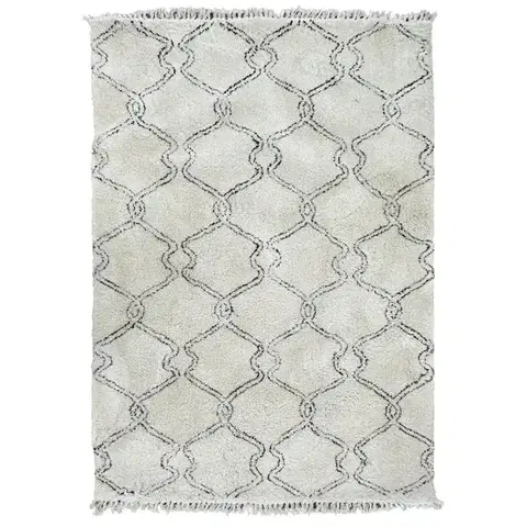 Moderné koberce Koberec Stretch 1,4/2,0 JZ-1211 krémová