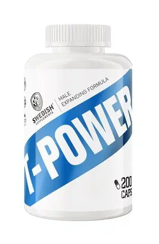 Anabolizéry a NO doplnky T-Power - Swedish Supplements 200 kaps.