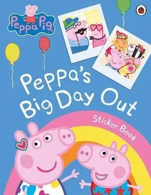 Nalepovačky, vystrihovačky, skladačky Peppa Pig: Peppa's Big Day Out Sticker Scenes Book
