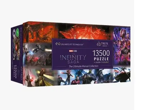 Nad 6000 dielikov Trefl Puzzle Zbierka Marvel 13500 Trefl Prime