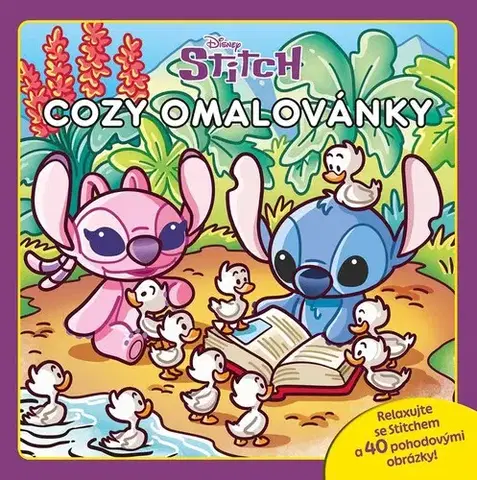 Pre deti a mládež - ostatné Stitch - COZY omalovánky - Kolektív autorov