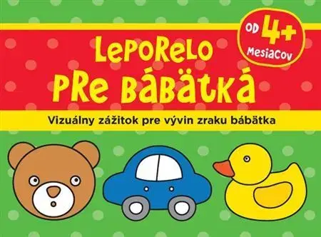 Leporelá, krabičky, puzzle knihy Leporelo pre bábätká