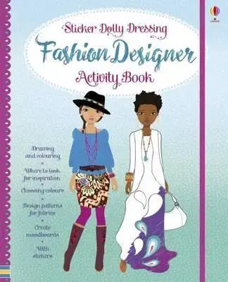 V cudzom jazyku Sticker Dolly Fashion Fashion Designer Activity Book - Fiona Watt,Stella Baggott