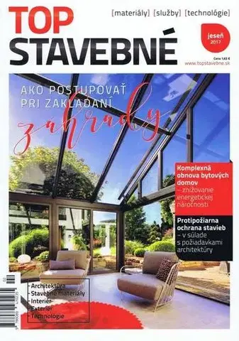 Dom, byt, stavba -ostatné Top stavebné materiály, služby, technológie jeseň 2017 - Kolektív autorov