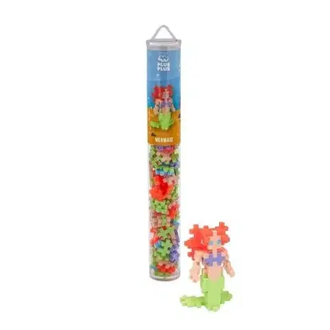 3D puzzle Trigo Plus-Plus Stavebnica Morská panna tuba 100 ks