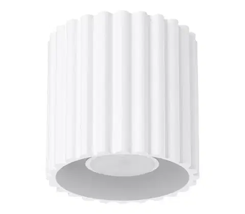 Svietidlá   SL.1779 - Bodové svietidlo AURA 1xGU10/10W/230V 10 cm biela SL.1779